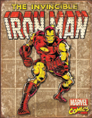 Iron Man – Retro Panels