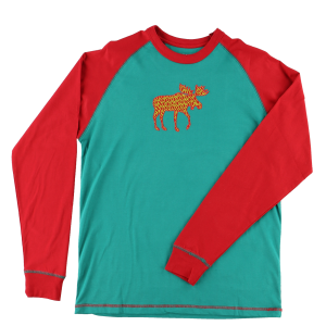 Pattern Moose | Unisex PJ Shirt