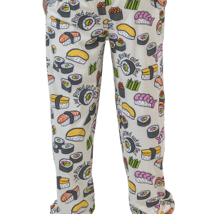 Rolled Out Of Bed – Sushi | Unisex PJ Pants