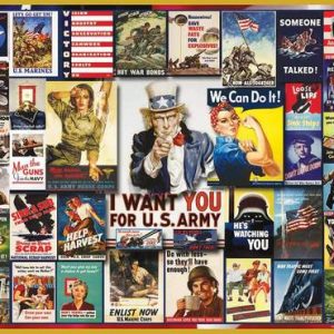 WWII Posters 1000 pc.