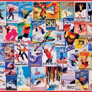 Ski Posters 1000 pc.
