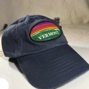 Vermont Rainbow Landscape Baseball Hat