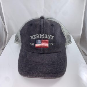 Vermont American Flag Mesh Hat