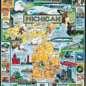 Best of Michigan 1000 pc.