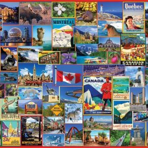 Best Places in Canada 1000 pc.