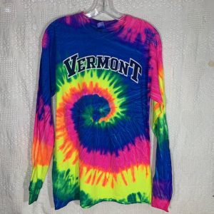 Vermont Tie Dye Long-Sleeve Shirt