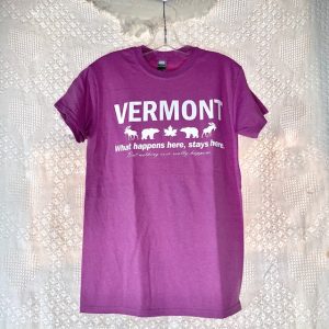 Vermont What Happens Here Stays Here T-Shirt