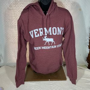 Vermont Green Mountain Moose Hooded Sweatshirt