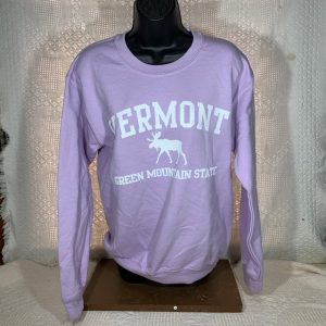 Vermont Green Mountain Moose Crew Neck Sweatshirt
