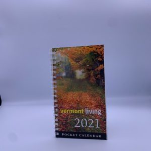 3.5 x 6.5 inch Vermont Pocket Calendar