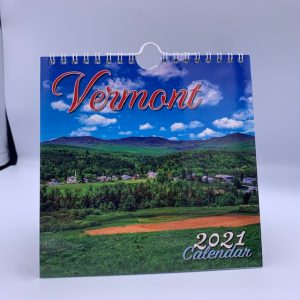 6.5 x 6.5 inch Vermont Wall Calendar