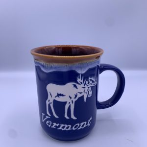 White Vermont Moose Mug