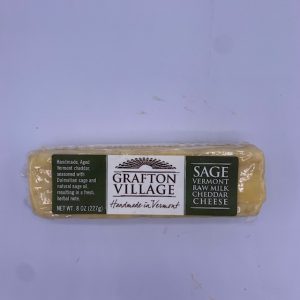 Grafton Village Sage Cheddar Cheese