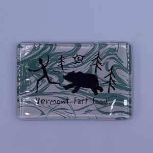 Vermont Fast Food Bear Magnet