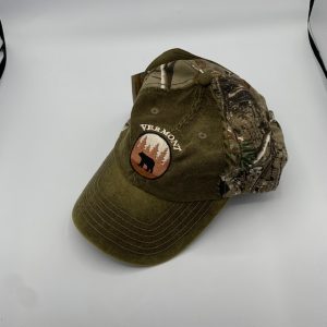 Vermont Bear in Woods Mesh Hat