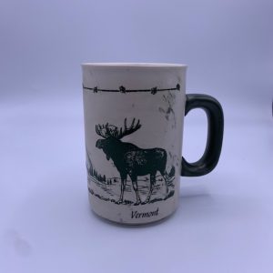 Vermont Ceramic Moose and Trees Mug