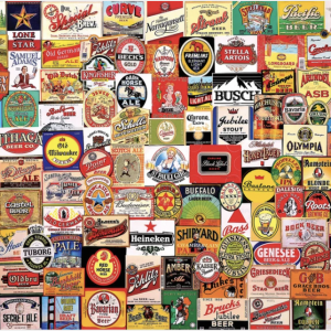 Beer Labels Puzzle 1000 pc.