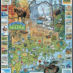 Best of Maine Puzzle 1000 pc.