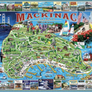 Mackinac Island Puzzle 1000 pc.