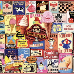 Ice Cream Collage Puzzle 1000 pc.