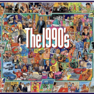 The Nineties Puzzle 1000 pc.