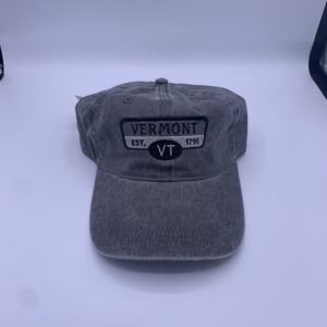 Bordered Vermont Established 1791 Hat