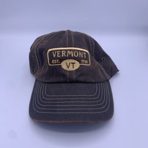 Bordered Vermont Established 1791 Hat
