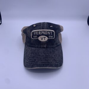 Bordered Vermont Established 1791 Mesh Hat