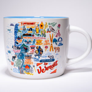 Vermont Map Mug