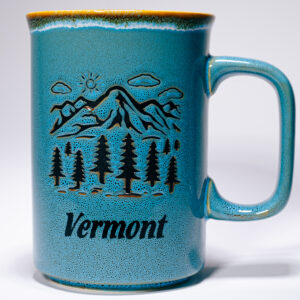 Vermont Mountain Scene Drip Mug